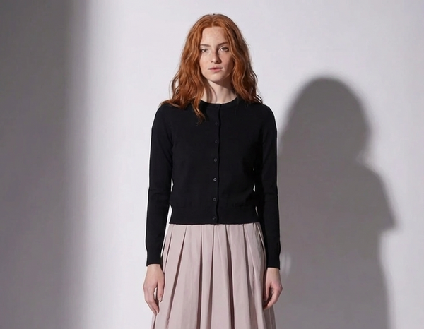 ALPHA STUDIO - Cardigan - 471107 - Nero