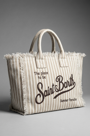 Thumbnail MC2 Saint Barth - Medium bag - 471025 - Cream/Beige 