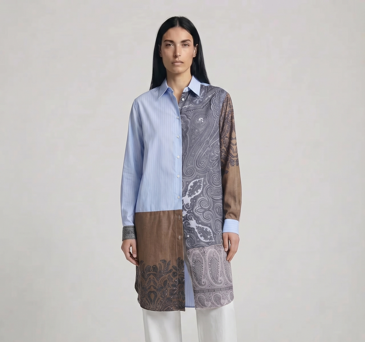 Pierre-Louis Mascia - Camicia - 470091 - Fantasia Azzurro