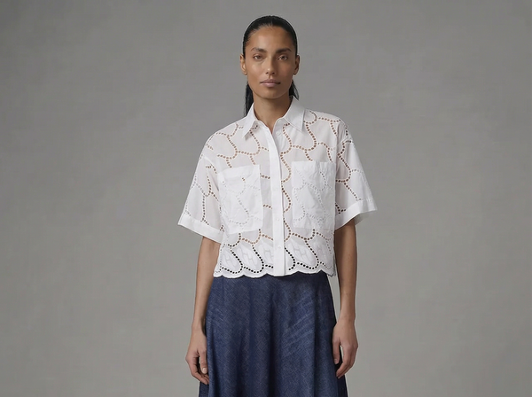 Mame Road - Shirt - 470272 - White 