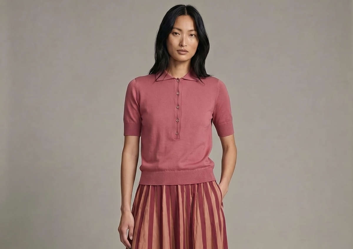 ALPHA STUDIO - Maglia - 471108 - Rosa antico