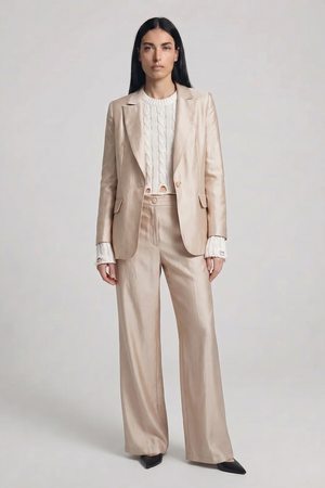 Thumbnail La Femme Blanche - Pantalone - 471361 - Oro