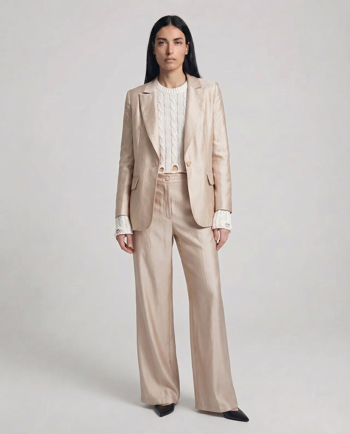 La Femme Blanche - Pantalone - 471361 - Oro