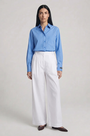 Thumbnail So Allure - Shirt - 470028 - White/Blue 