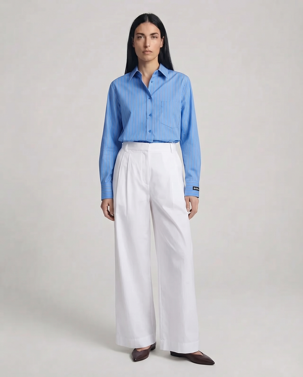 So Allure - Shirt - 470028 - White/Blue 