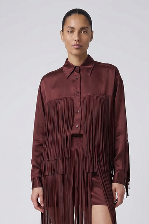 Thumbnail Alysi - Camicia - 471169 - Cioccolato