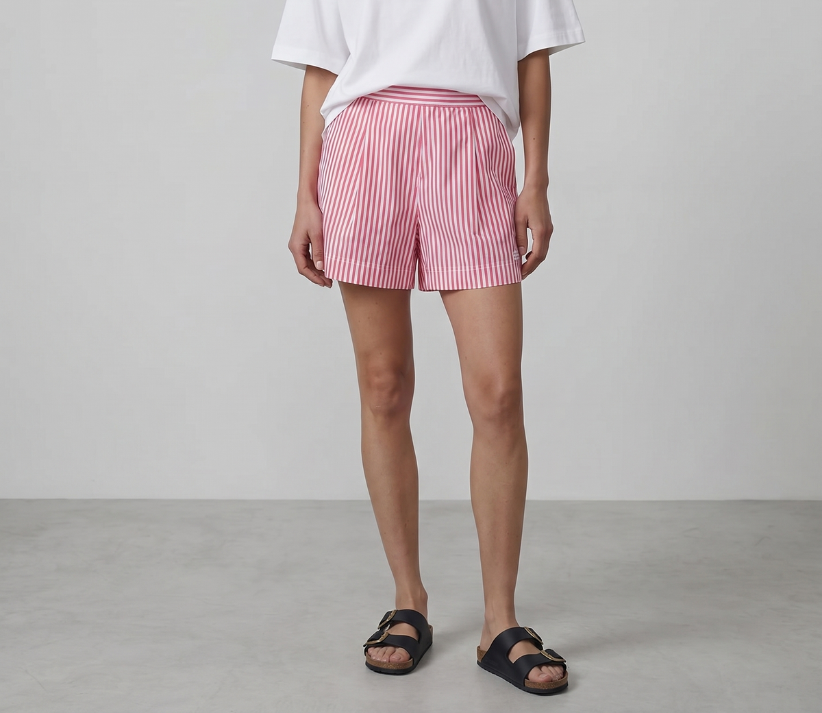 MC2 Saint Barth - Shorts - 470969 - White/Red 
