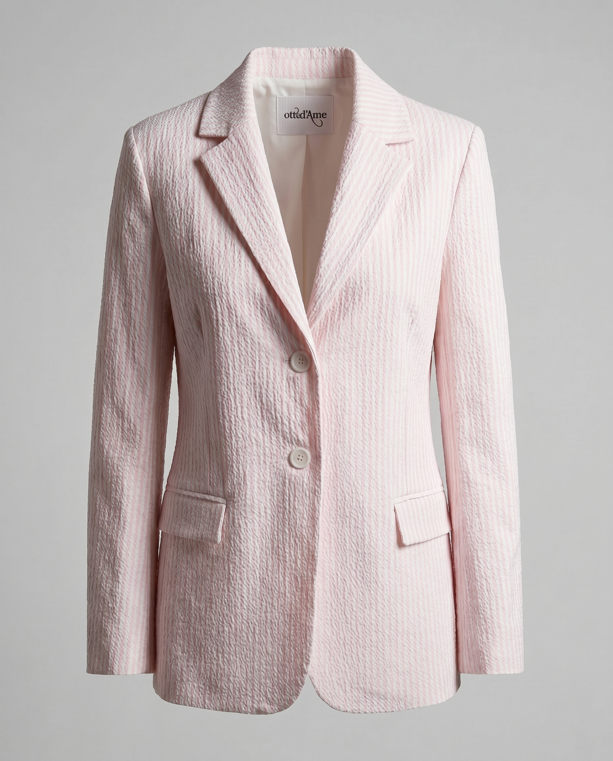 Ottod'ame - Jacket - 470731 - Pink/Milk 