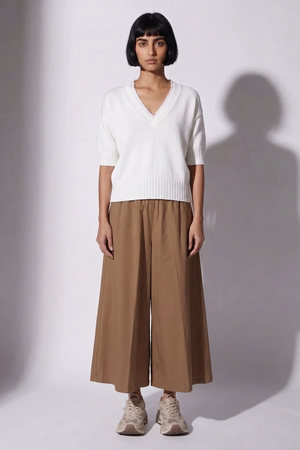 Thumbnail Ottod'ame - Pantalone - 470711 - Oliva