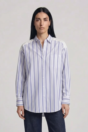Thumbnail Weekend MaxMara - Camicia - 470622 - Blu/Bianco