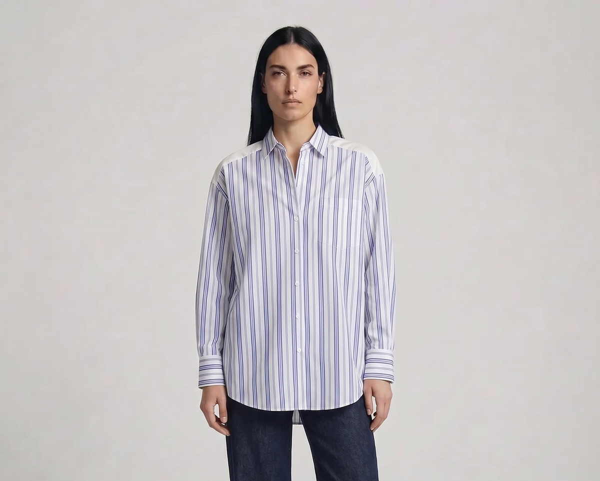 Weekend MaxMara - Camicia - 470622 - Blu/Bianco