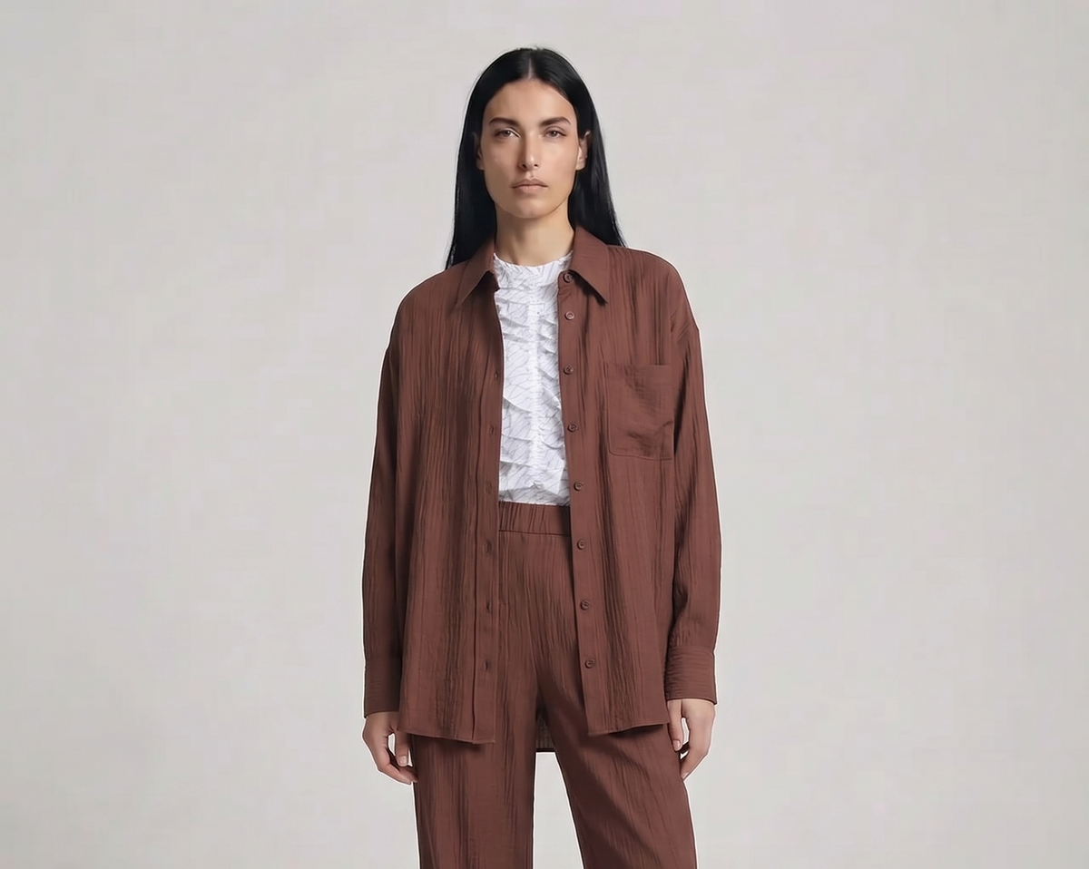 So Allure - Camicia - 470011 - Cioccolato