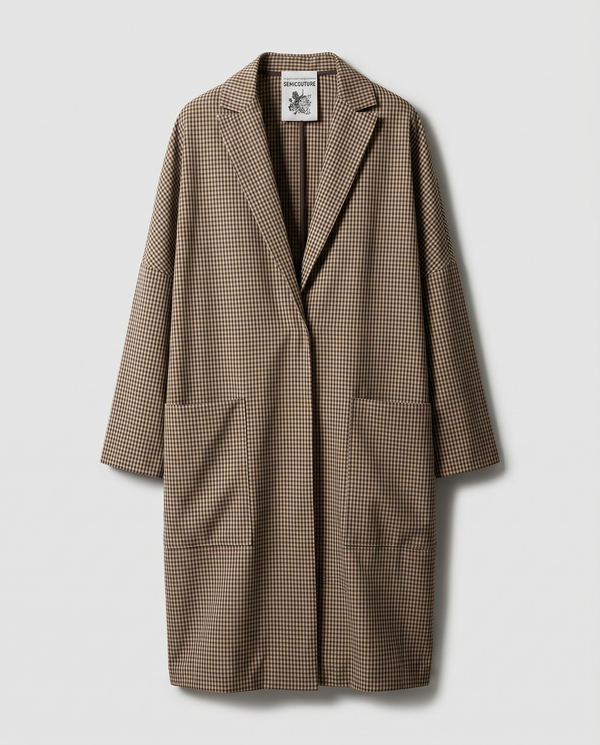 Semi Couture - Cappotto - 470953 - Fantasia Beige
