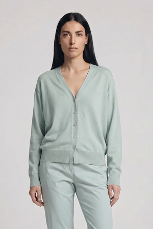 Thumbnail Semi Couture - Cardigan - 470933 - Verde acqua