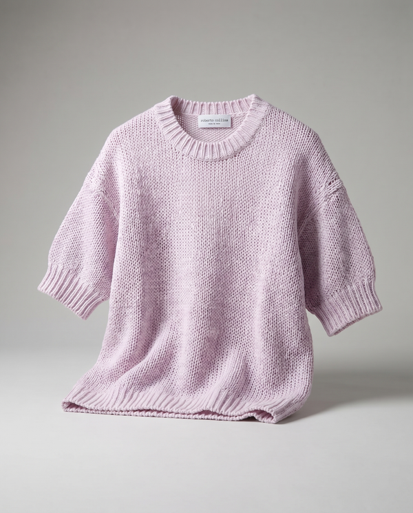 Roberto Collina - Jersey - 470393 - Pink 
