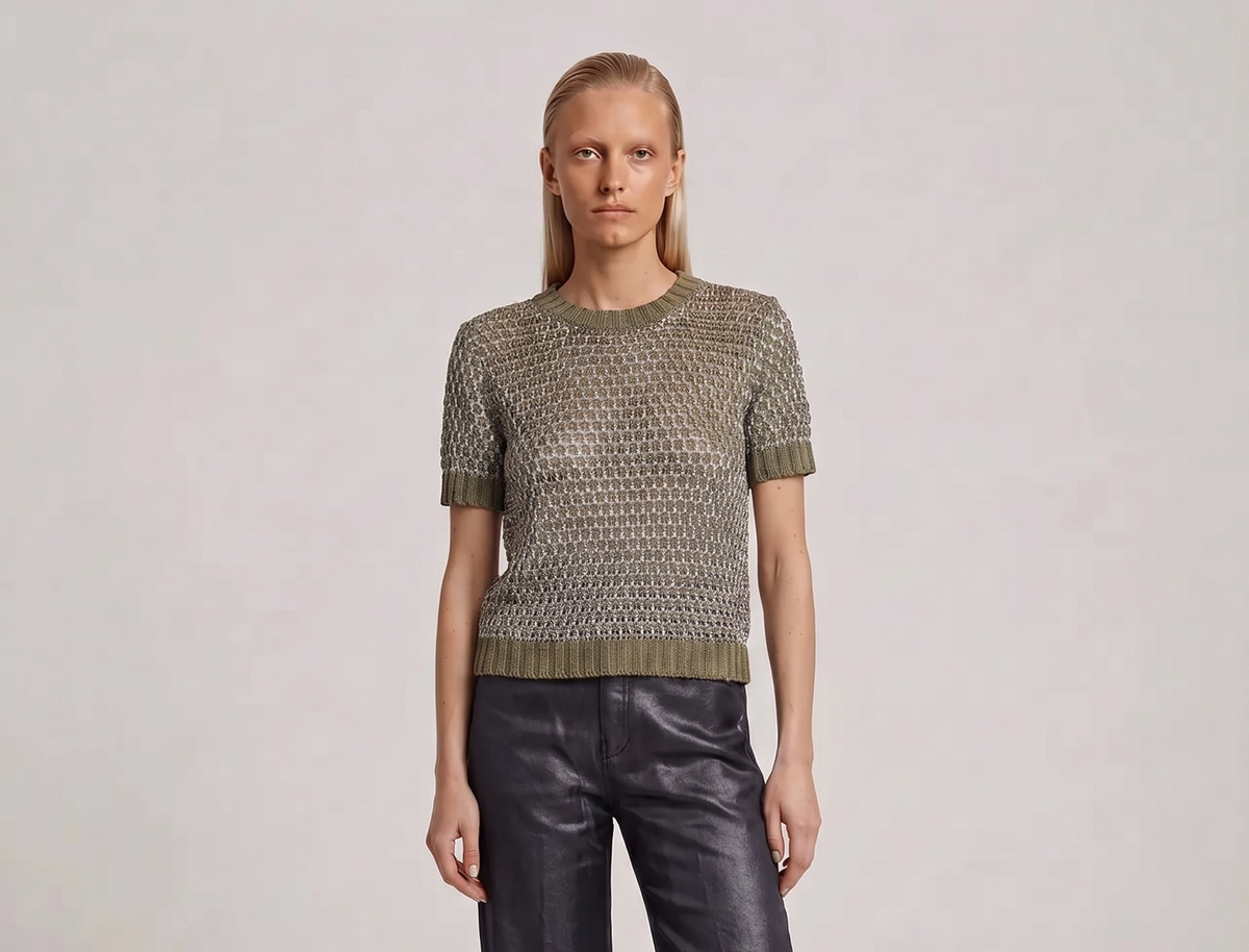 Roberto Collina - Maglia - 470392 - Argento/Militare
