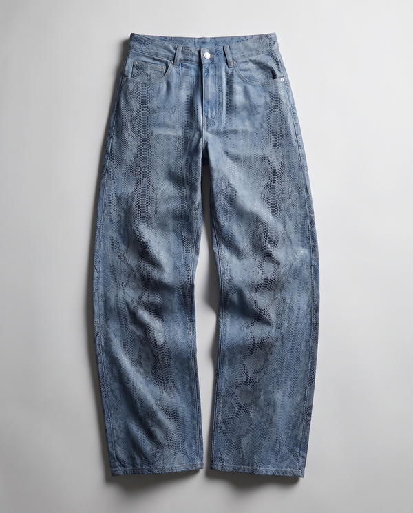 8pm - Pantalone - 470484 - Fantasia Azzurro