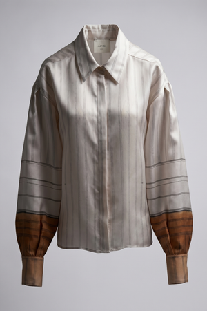 Thumbnail Alysi - Camicia - 471184 - Gesso