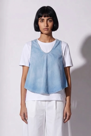 Thumbnail Dondup - Top - 470227 - Denim