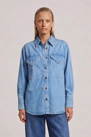 Thumbnail Dondup - Camicia - 470229 - Denim