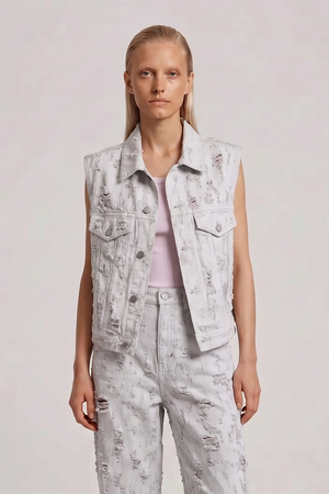 Thumbnail Haikure - Gilet - 470597 - Grigio chiaro