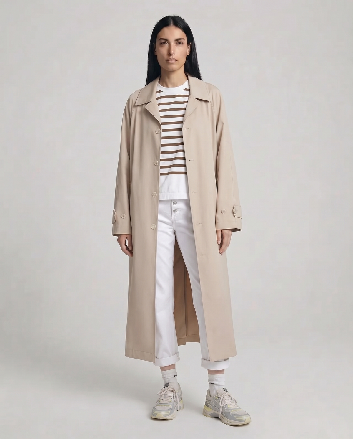 Jucca - Overcoat - 470919 - Sand 