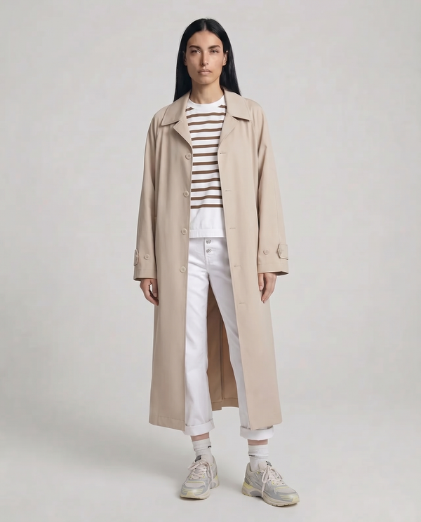Jucca - Overcoat - 470919 - Sand 