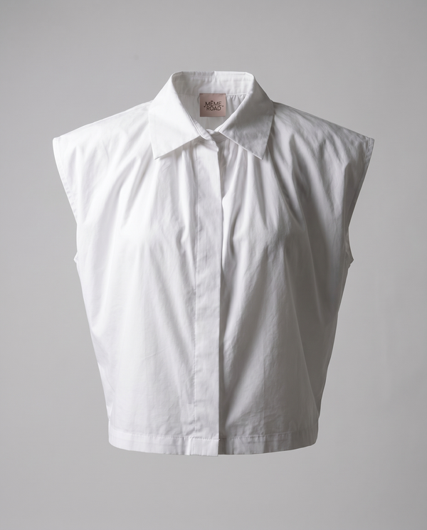 Mame Road - Shirt - 470265 - White 