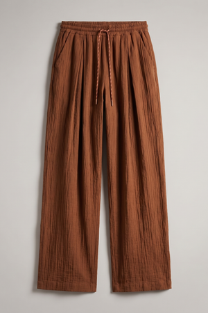Thumbnail Mame Road - Pants - 470271 - Leather 