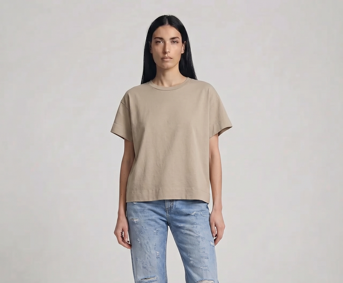 La Femme Blanche - T-shirt - 471525 - Beige