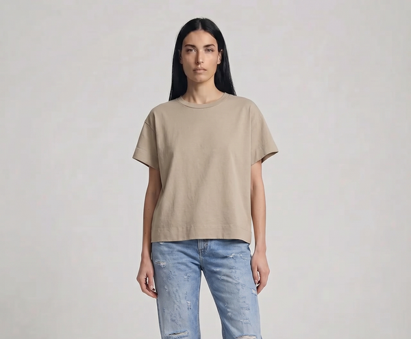 La Femme Blanche - T-shirt - 471525 - Beige