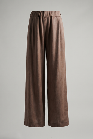 Thumbnail La Femme Blanche - Pantalone - 471482 - Marrone