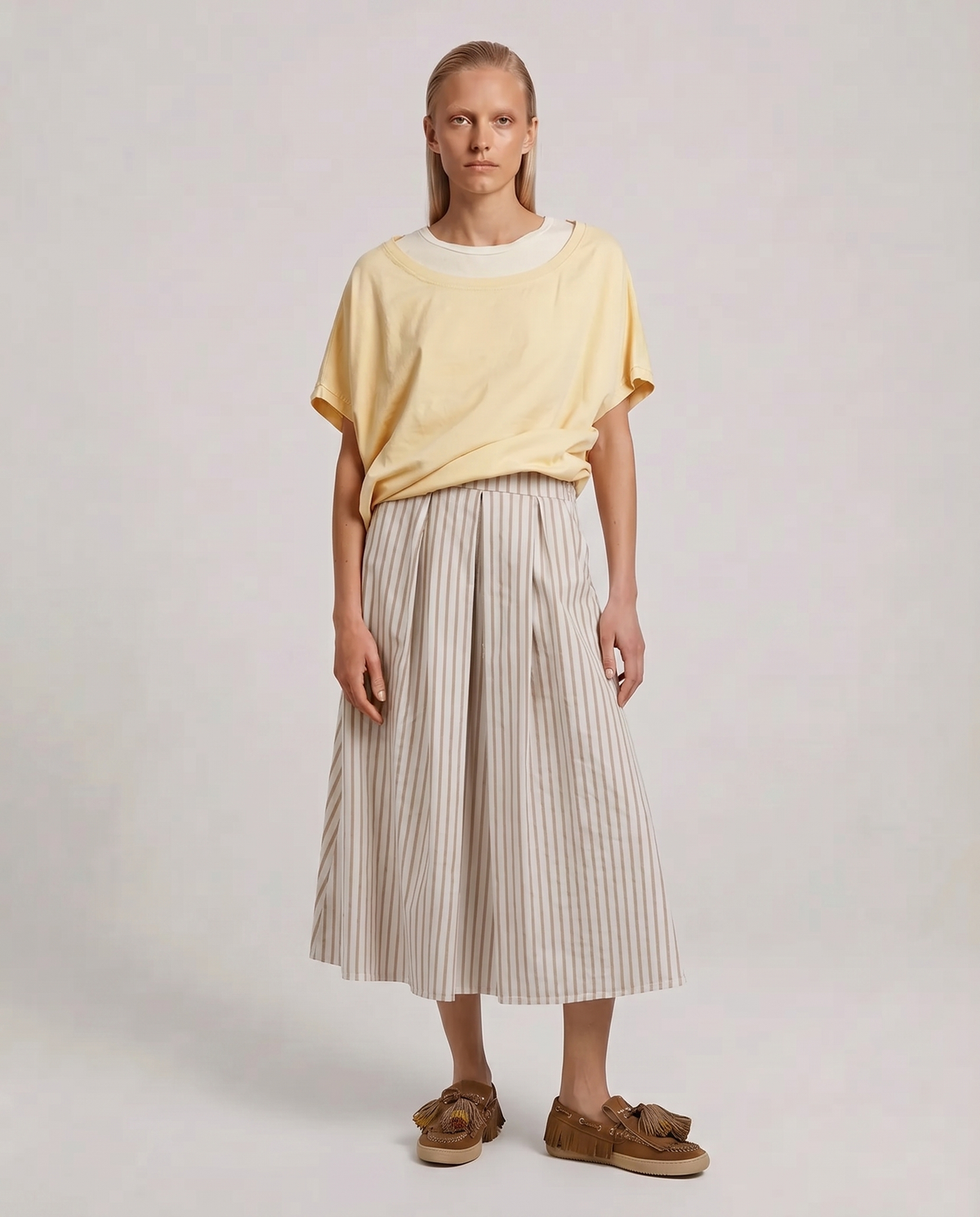 La Femme Blanche - T-shirt - 471524 - Giallo