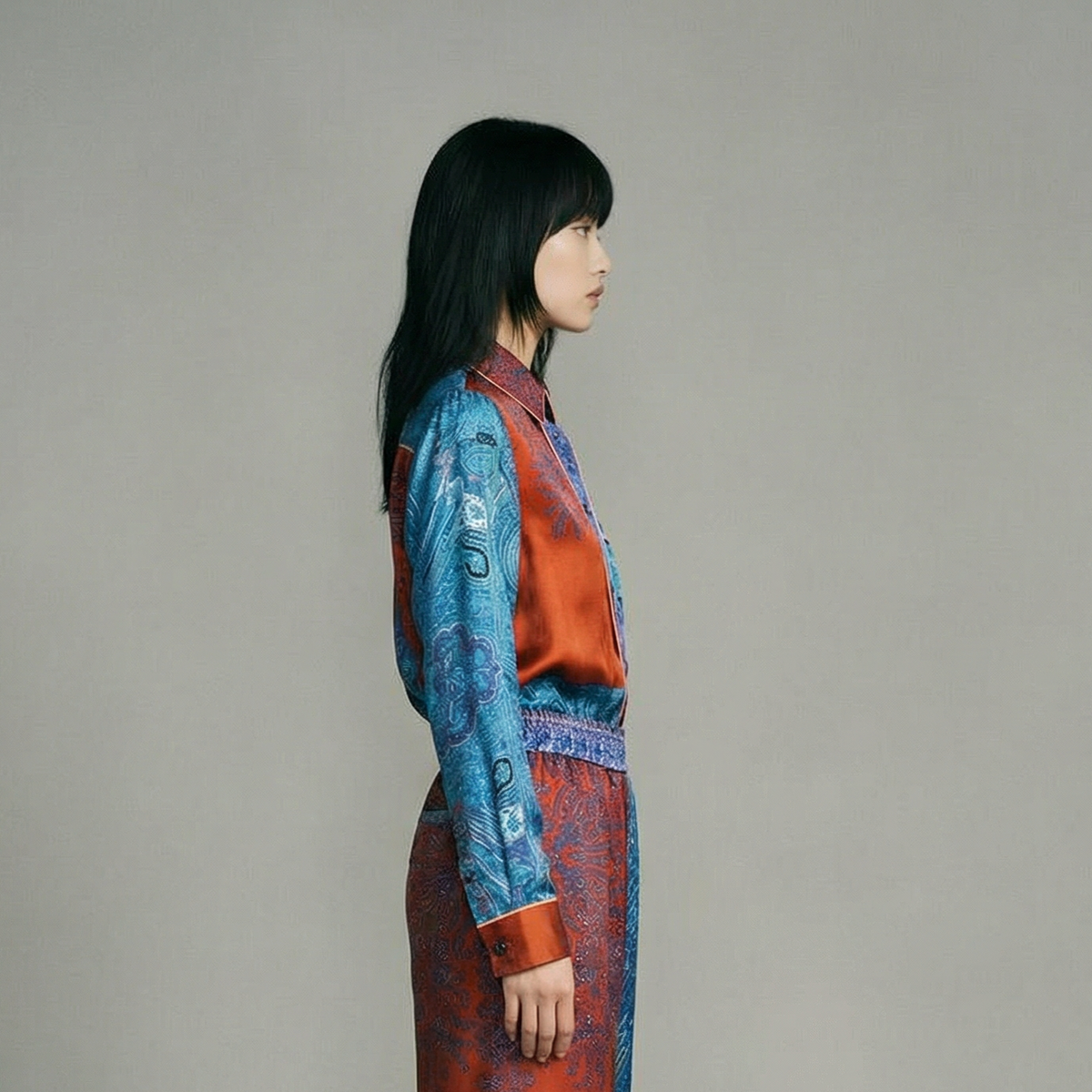 Pierre-Louis Mascia - Camicia - 470089 - Blu/Ruggine