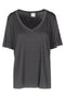 La Femme Blanche - T-shirt - 421243 - Black